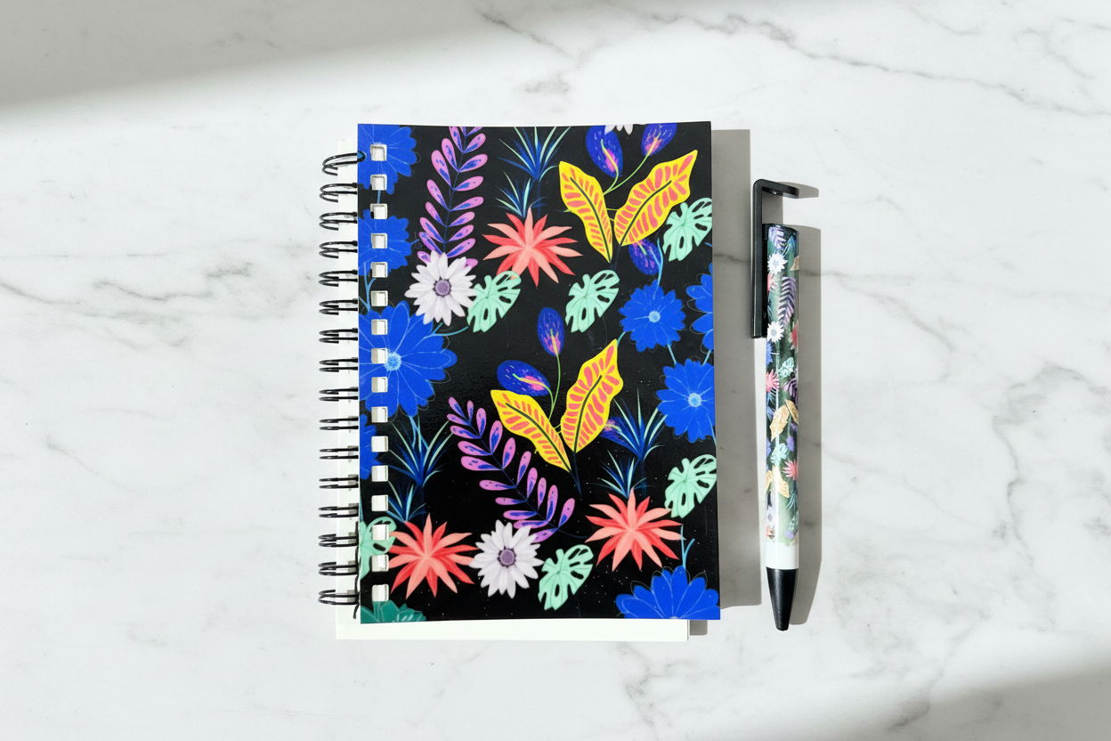 Custom Notebook & Pen Set