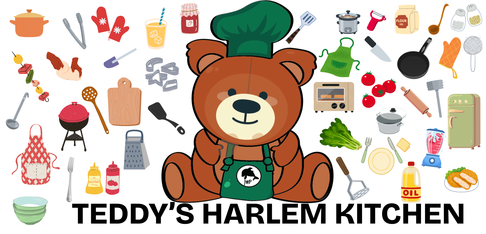  Teddys Harlem Kitchen THK Print for 12 oz Ceramic Mug | Jadez World