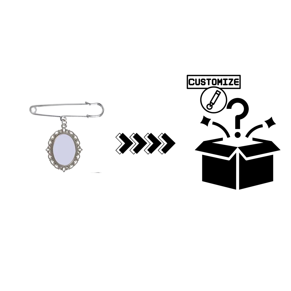 Custom Sublimation Graduation Tassel  Charm – Single Pin - Custom Graphic | Jadez World