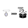 Custom Sublimation Graduation Tassel  Charm – Single Pin - Custom Graphic | Jadez World
