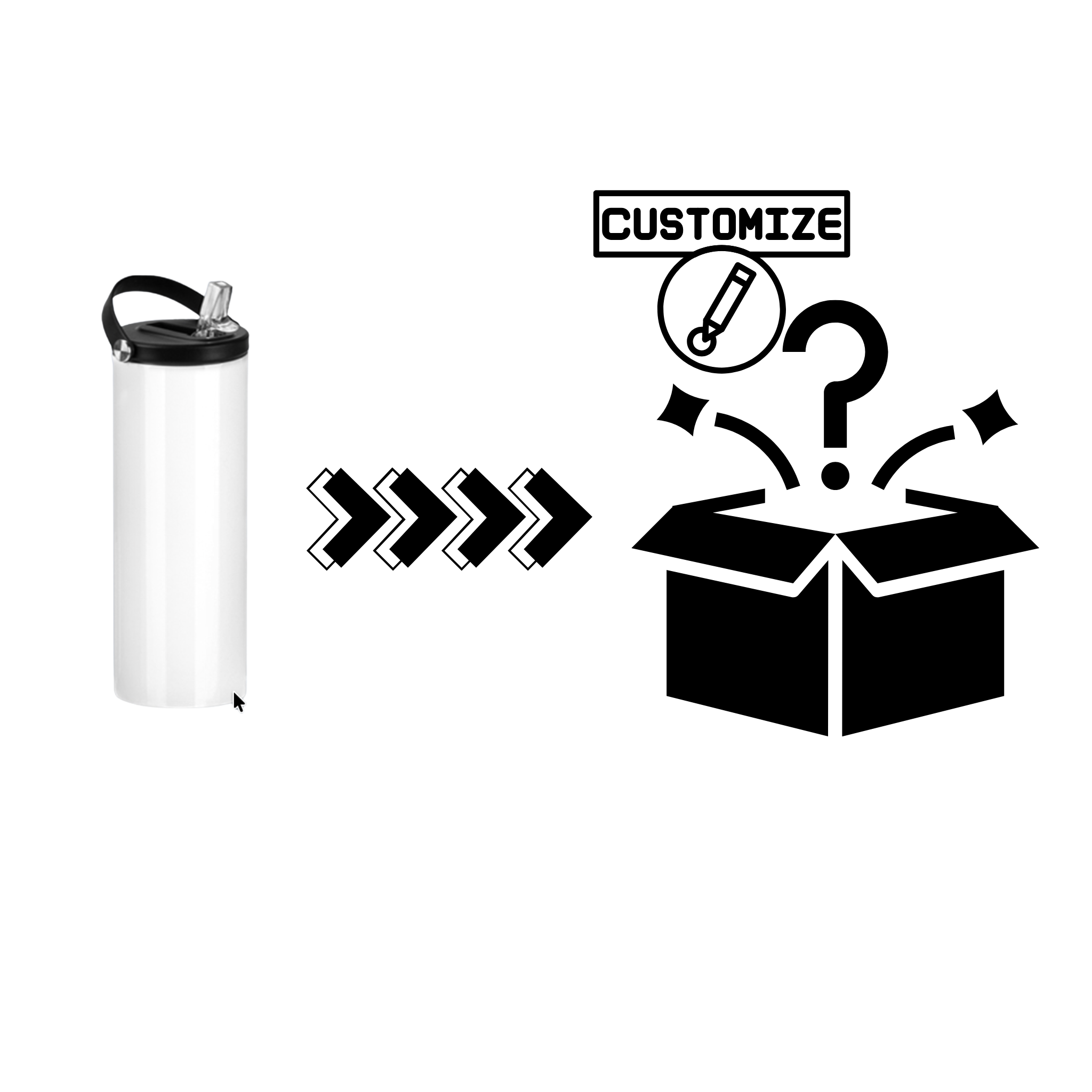 Custom Sublimation 20 oz Stainless Steel Tumbler – Custom Graphic | Jadez World