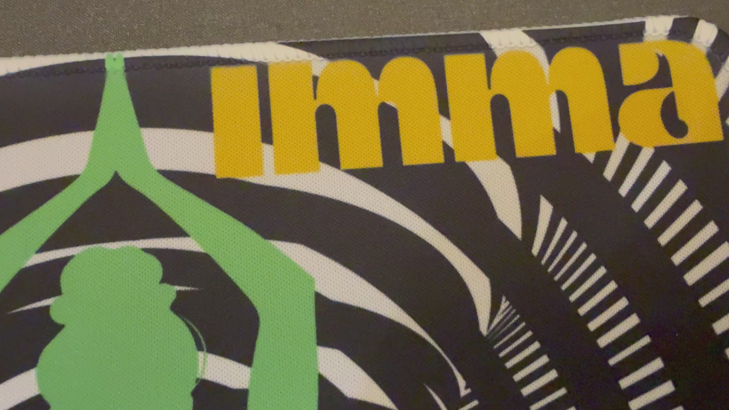 [Video] Product View Custom Sublimation 9.8" x 8.3" Mouse Pad - Nah Imma Stay Print | Jadez World 