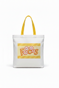 Custom Sublimation 13.7" x 11.8" Tote Bag  – AI Rendering Product Shot - Yellow Dont Lose Focus Print | Jadez World 